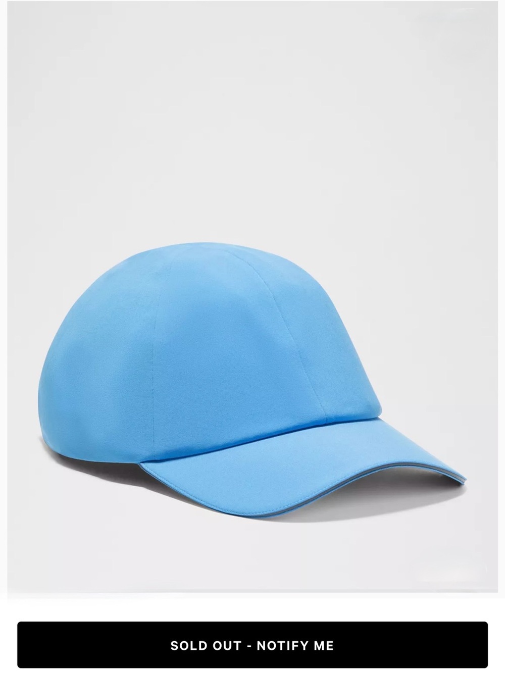 NWT lululemon Fast and Free Running Hat Ocean Wave L/XL